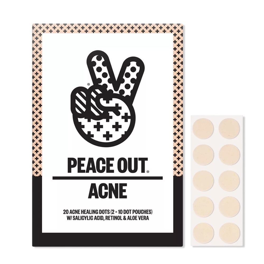 Peace Out Acne Healing Dots – 20 Count (Sealed)